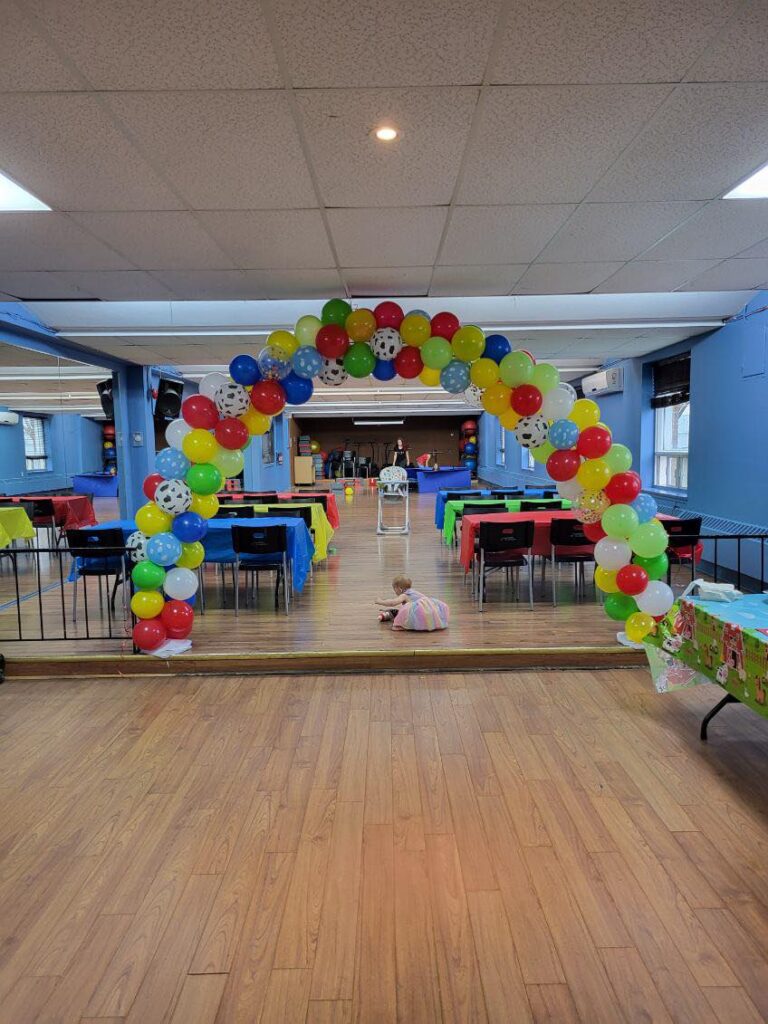 Exemple de montage pour fête